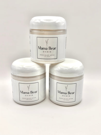 Mama Bear Oasis Lotion - Hydrating Lotion w/ Magnesium Chloride and Pure Ingredients - Fast-Absorbing and Non-Greasy Formula for Foot and Leg Comfort